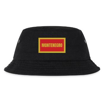 Montenegro Flag - Kids’ Bucket Hat - black - Front