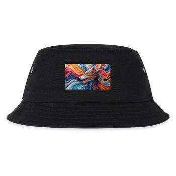 Create A Print In 3D Hyper Realistic - Kids’ Bucket Hat - black - Front