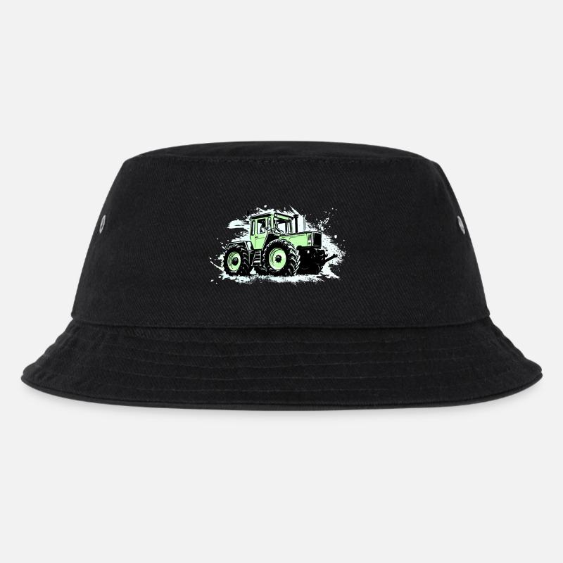 Grüner Traktor - MB-trac 1300 - Kinder Bucket Hat - Schwarz