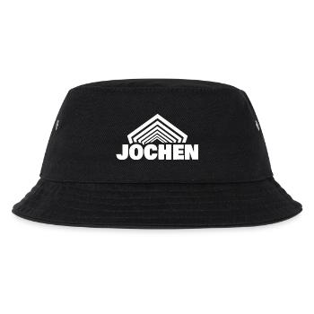 Jochen als Vorname - Kinder Bucket Hat - Schwarz - Vorne