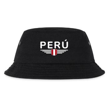 Pérou Design – Couleurs des Andes - Bob Enfant - noir - Devant