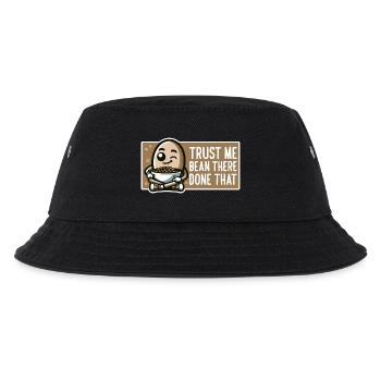 GLAUB MIR, BOHNE, DAS GETAN - Kinder Bucket Hat - Schwarz - Vorne
