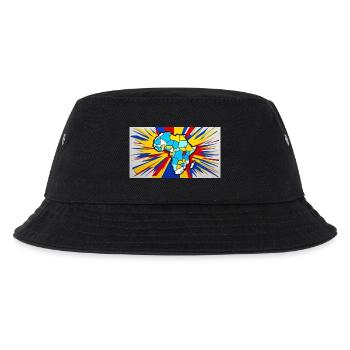 Colour of Africa - Kids’ Bucket Hat - black - Front