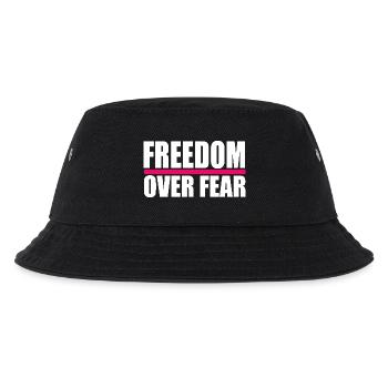 Freedom over fear - Kids’ Bucket Hat - black - Front