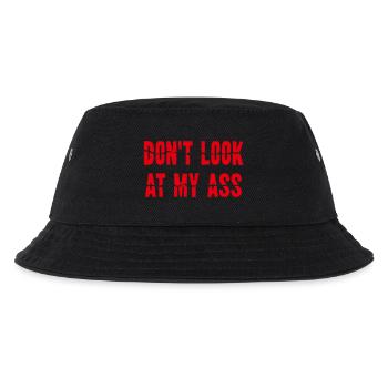 Dont Look At My Ass - Kinder Bucket Hat - Schwarz - Vorne