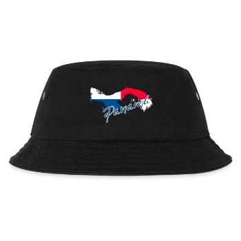 Drapeau du Panama, carte drapeau du Panama - Bob Enfant - noir - Devant