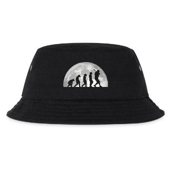 Baseballspieler Evolution Baseball - Kinder Bucket Hat - Schwarz - Vorne