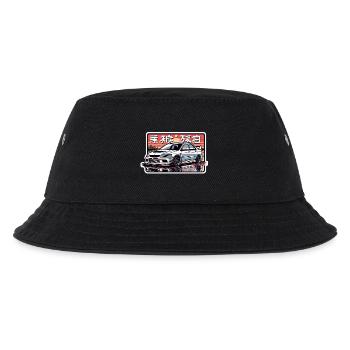 EVO Sundowner - Kinder Bucket Hat - Schwarz - Vorne