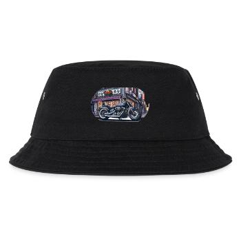 鉄鬼 Tekki Chopper - Kinder Bucket Hat - Schwarz - Vorne