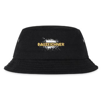 Job Draughtsman - Kids’ Bucket Hat - black - Front