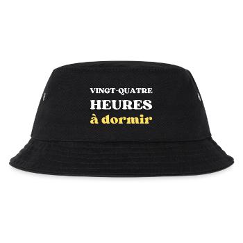 VINGT QUATRE HEURES à dormir - Bob Enfant - noir - Devant