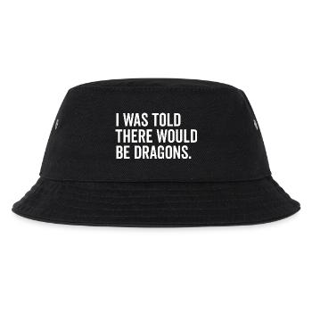 On m’a dit qu’il y aurait des dragons - Bob Enfant - noir - Devant