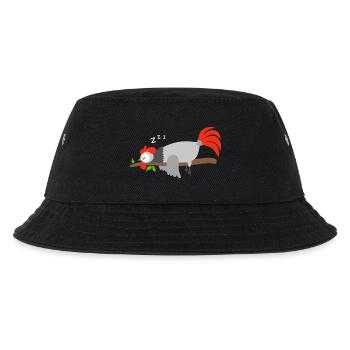 T-shirt avec motif coq « Bonne nuit » - Bob Enfant - noir - Devant