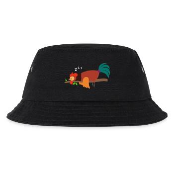 Pyjama coq, pyjama poulet, chemise de nuit, cadeau - Bob Enfant - noir - Devant