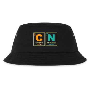 Lustiger Lehrer Naturwissenschafts-Periodensystem Retro 67 Meme - Kinder Bucket Hat - Schwarz - Vorne
