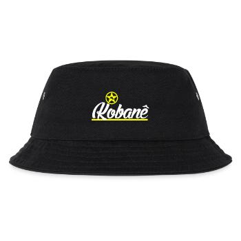 Kobane  - Kinder Bucket Hat - Schwarz - Vorne