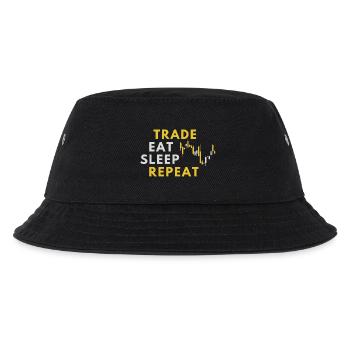 Trader - Trading Stock Exchange Stocks - Kids’ Bucket Hat - black - Front