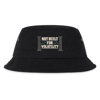Long-term investor buys and holds - Kids’ Bucket Hat - black - Front