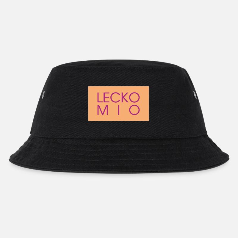 Lecko Mio  - Kinder Bucket Hat - Schwarz
