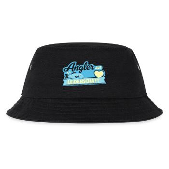 Angler Leidenschaft Fischsee - Kinder Bucket Hat - Schwarz - Vorne