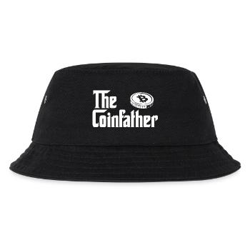 Coinfather Crypto Bitcoin Hodl Blockchain Parody - Kids’ Bucket Hat - black - Front