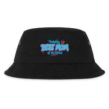 Beste Mama der Welt - Kinder Bucket Hat - Schwarz - Vorne