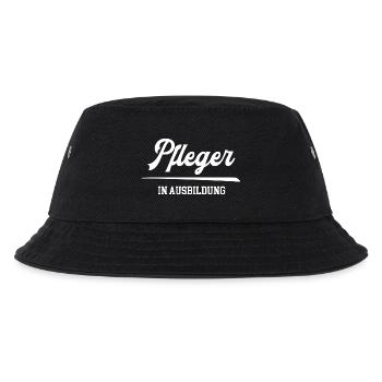 Pfleger in Ausbildung Pflegefachmann Azubi Pflege - Kinder Bucket Hat - Schwarz - Vorne