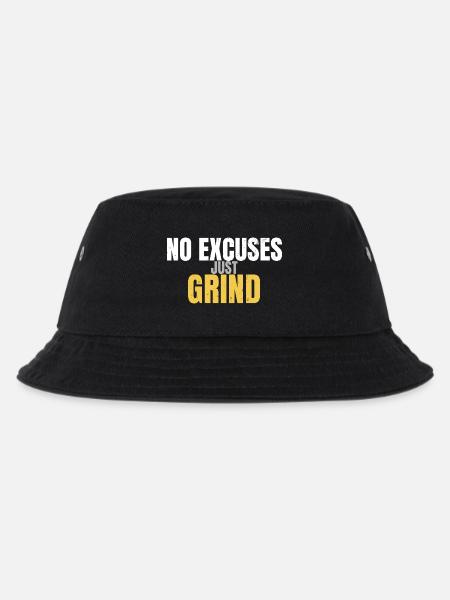 Pas d’excuses, il suffit de grinder la salle de motivation - Bob Enfant - noir