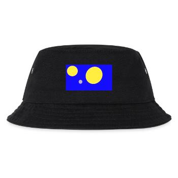 Géométrie bleue : Cercles - Bob Enfant - noir - Devant