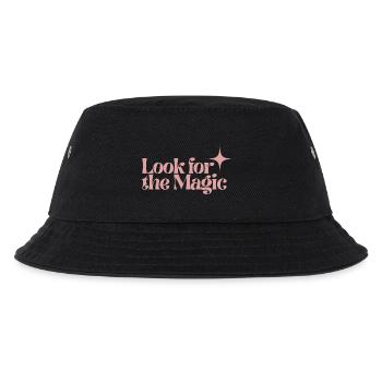Cherchez les Magic Retro Pink Positive Vibes - Bob Enfant - noir - Devant