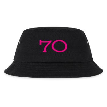 70. 70 ANS. 70e ANNIVERSAIRE. ANNIVERSAIRE 70 ANS. - Bob Enfant - noir - Devant