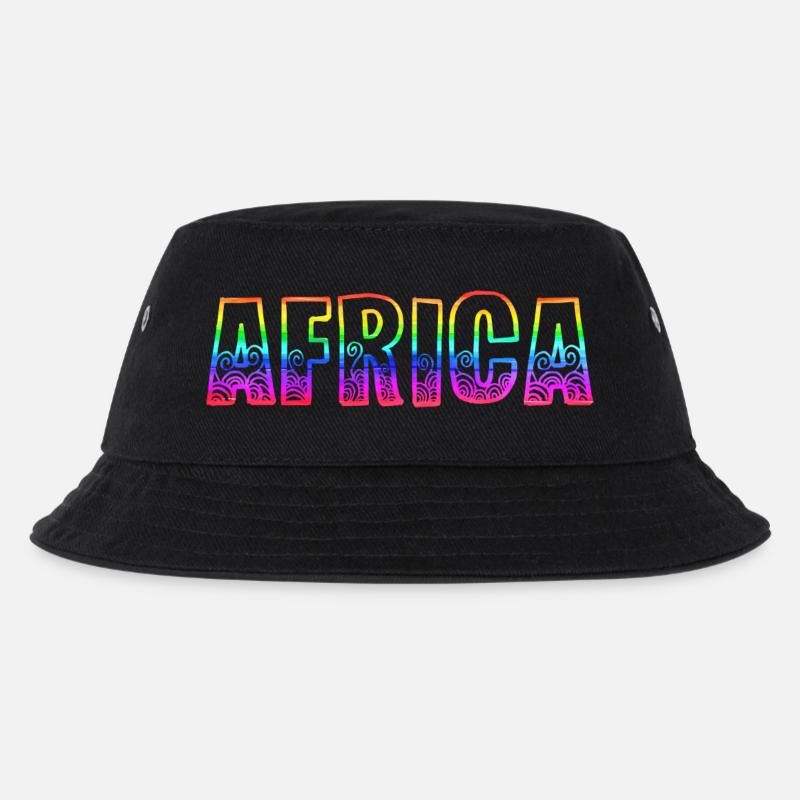 africa rs arc-en-ciel - Bob Enfant - noir