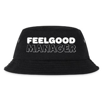 Feelgood Manager Design Tshirt blanc - Bob Enfant - noir - Devant