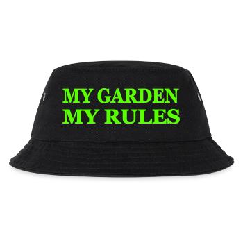 Garden - Kids’ Bucket Hat - black - Front