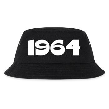 Personalize 1964 60th Birthday Template - Kids’ Bucket Hat - black - Front