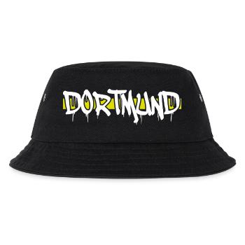 Dortmund - Kinder Bucket Hat - Schwarz - Vorne