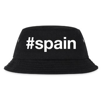 SPAIN Hashtag Spanien - Kids’ Bucket Hat - black - Front