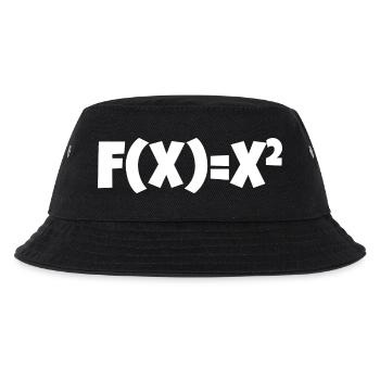 f(x) mathematische Gleichung - Kinder Bucket Hat - Schwarz - Vorne