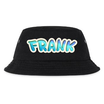 Frank - Kinder Bucket Hat - Schwarz - Vorne