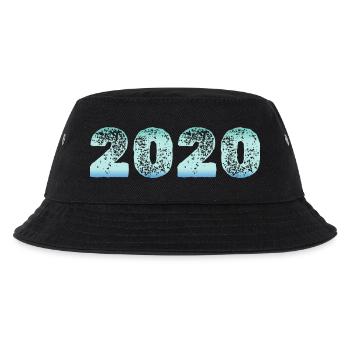 2020 - Kinder Bucket Hat - Schwarz - Vorne