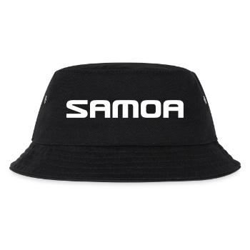 Samoa Logo - Polynesia - Pacific - South Seas - Kids’ Bucket Hat - black - Front
