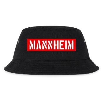 Mannheim - Baden Württemberg - Kinder Bucket Hat - Schwarz - Vorne