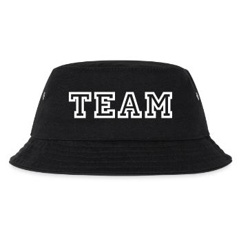 TEAM - Mannschaft - Sport - Kinder Bucket Hat - Schwarz - Vorne