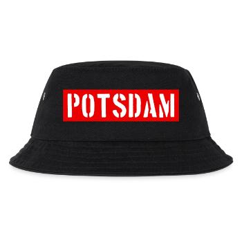 Potsdam - Brandenburg - Deutschalnd - Kinder Bucket Hat - Schwarz - Vorne