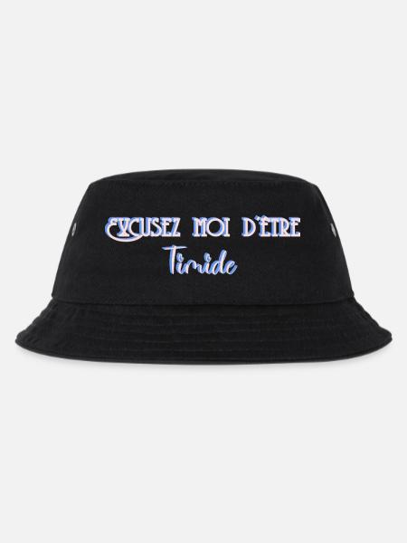 For the shy - Kids’ Bucket Hat - black