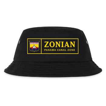Zonian Panama Canal Zone Vintage Design Rétro - Bob Enfant - noir - Devant
