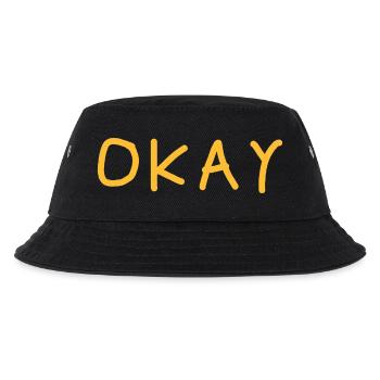 OKAY collection © - Kinder Bucket Hat - Schwarz - Vorne