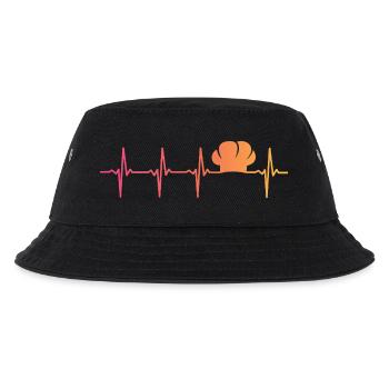 Chef Cuisine Sunset Heartbeat Chef - Kinder Bucket Hat - Schwarz - Vorne