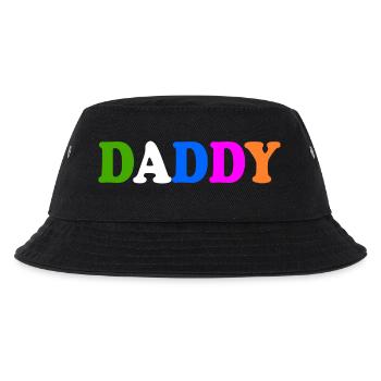 Daddy - Kids’ Bucket Hat - black - Front