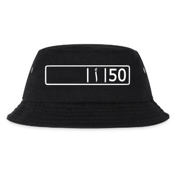 Nador kennzeichen ا 50 - Kinder Bucket Hat - Schwarz - Vorne